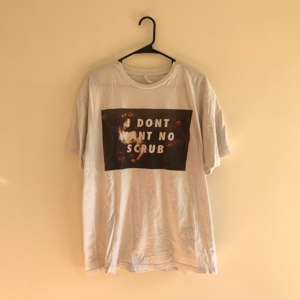TLC X SIMONE PIGNONI hip hop lyrics tshirt by Rad